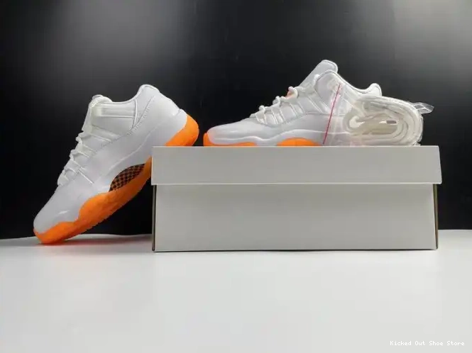 Kicked Out Shoe Store LOW JORDAN AH7860-139 BRIGHT CITRUS 11 RETRO AIR 0624